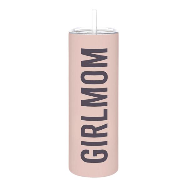 Girl Mom Tumbler With Straw