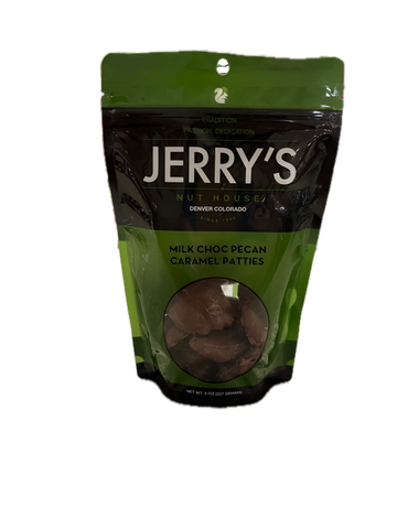 Jerry's Milk Chocolate Pecan Caramel Patties