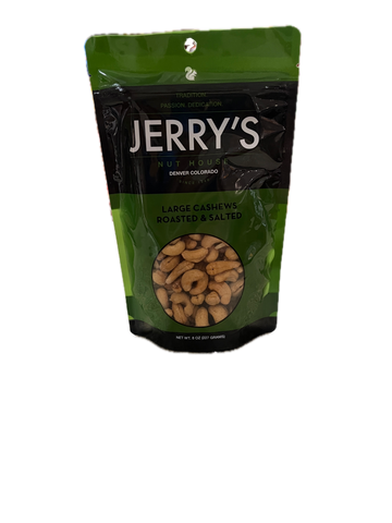 Jerry's Large Cashews Roasted & Salted